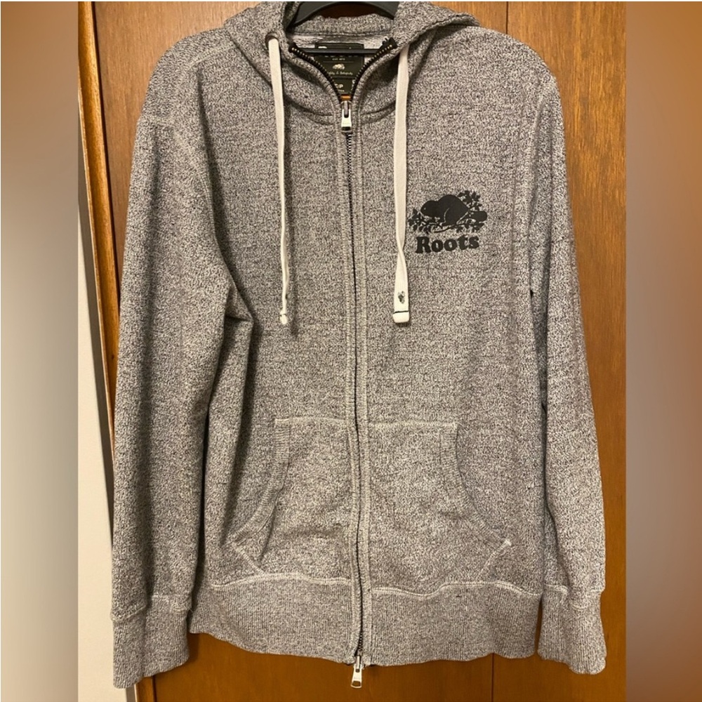 Roots Salt snd Pepper Hoodie S